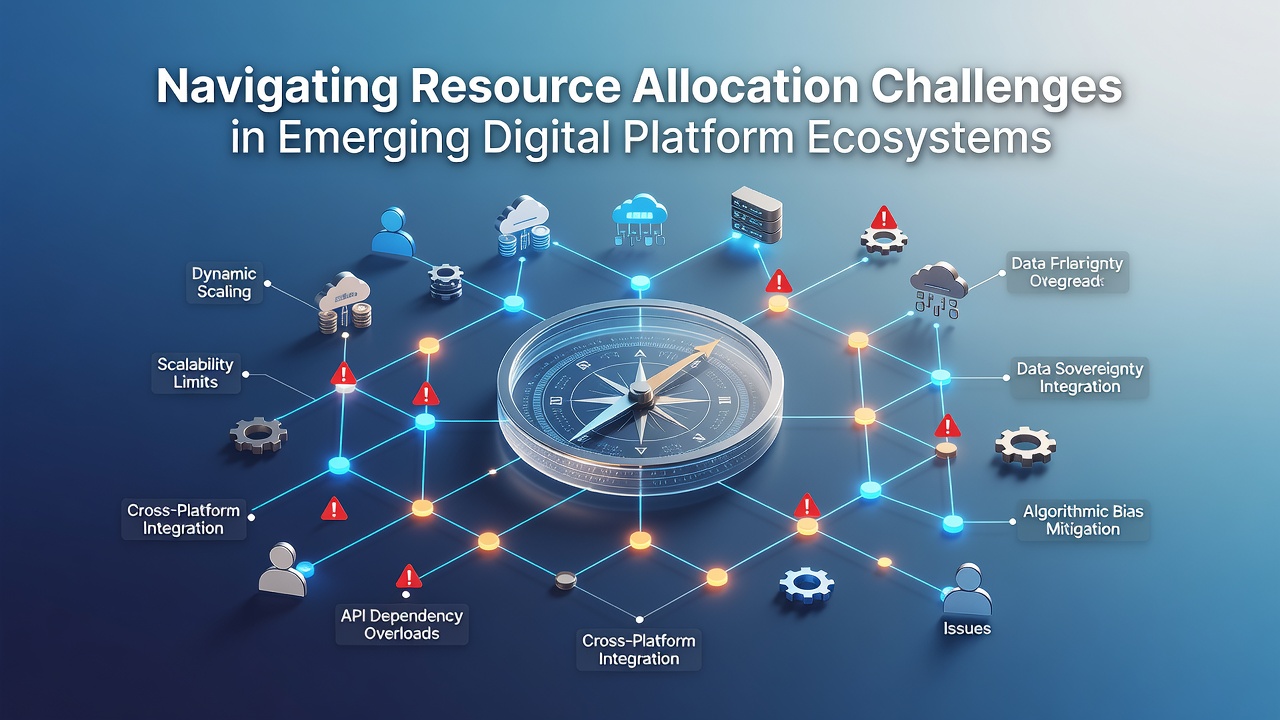 Navigating Resource Allocation Challenges in Emerging Digital Platform Ecosystems